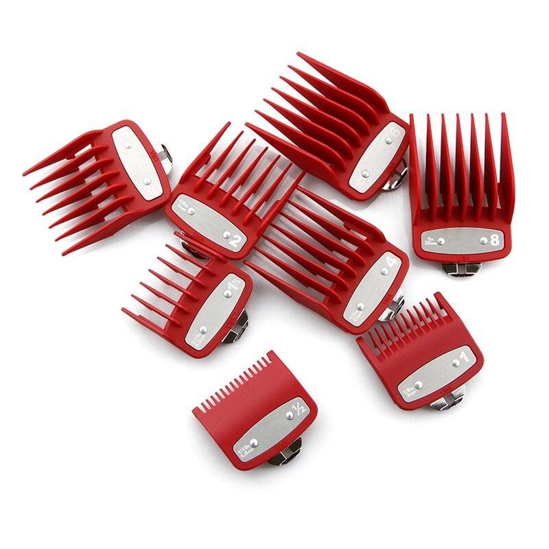 Full 8 Clipper Guard Set (Red)