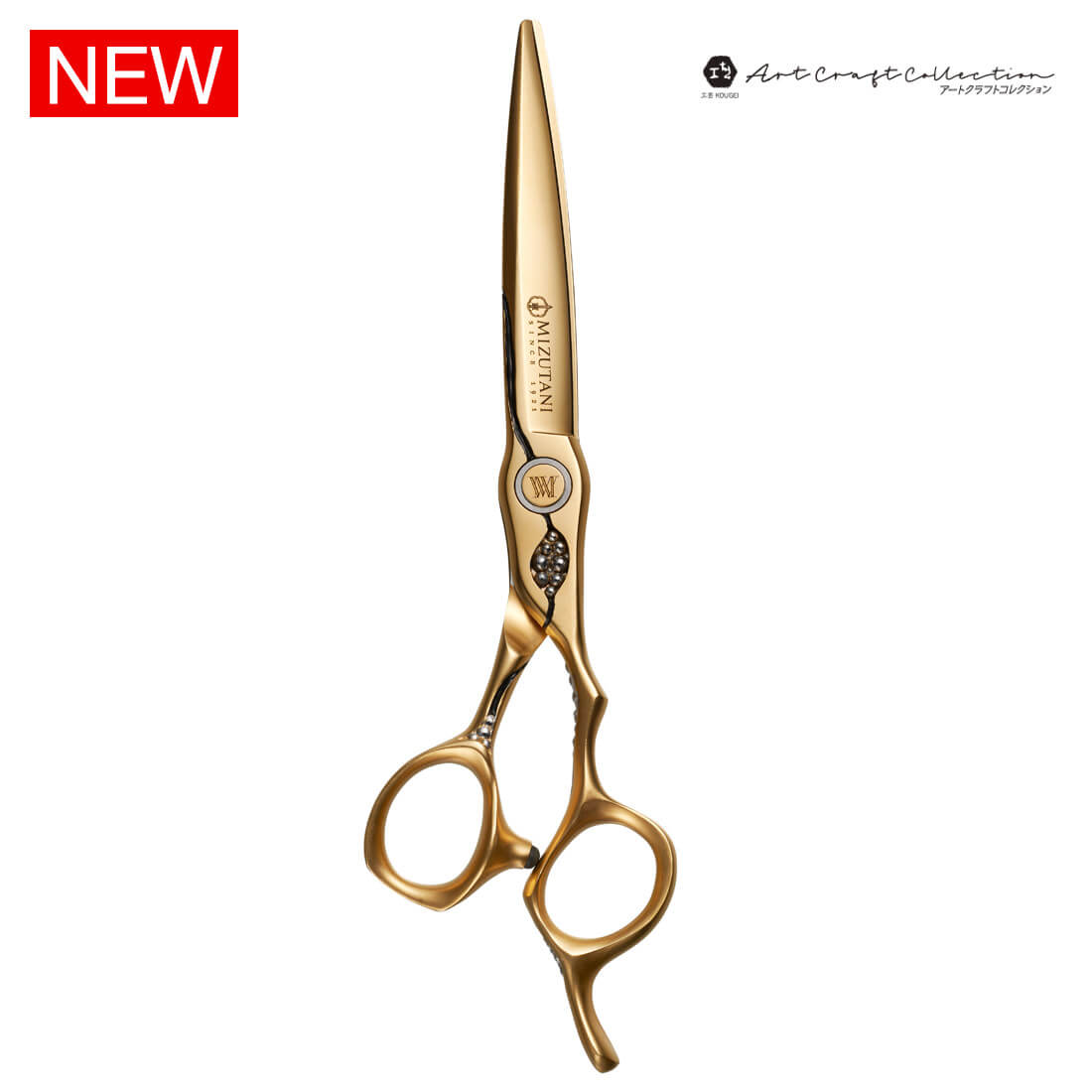 Mizutani Scissors Canada ACRO-CROSSOVER-GANYMEDE-GOLD Right