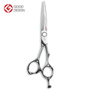 Mizutani STELLITE Alloy Series-3 scissors in silver, featuring durable Stellite alloy blades for long-lasting performance.