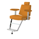Takara Belmont 405 with Silver MES Base Barber Chair