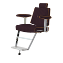 Takara Belmont 405 with Silver MES Base Barber Chair