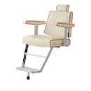 Takara Belmont 405 with Silver MES Base Barber Chair
