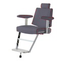 Takara Belmont 405 with Silver MES Base Barber Chair