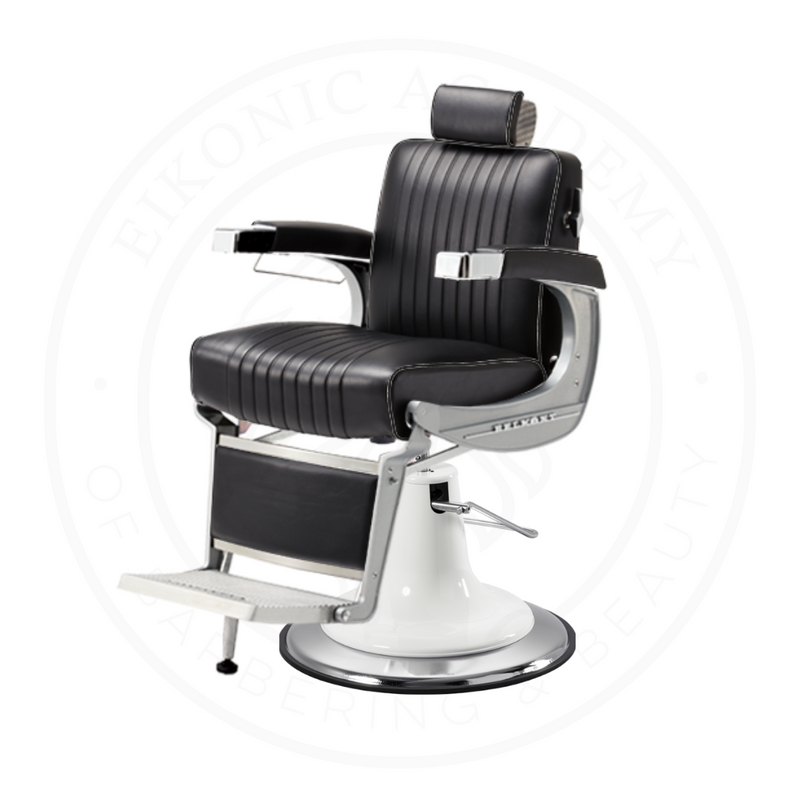 Takara Belmont Classic Barber Chair 225NJ With Headrest Retro K Base