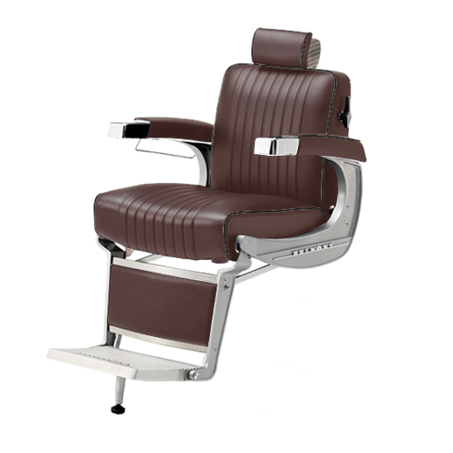 Takara Belmont Classic Barber Chair (225N) - Chrome Base (B)