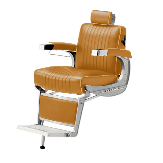 Takara Belmont Classic Barber Chair 225N with White Base